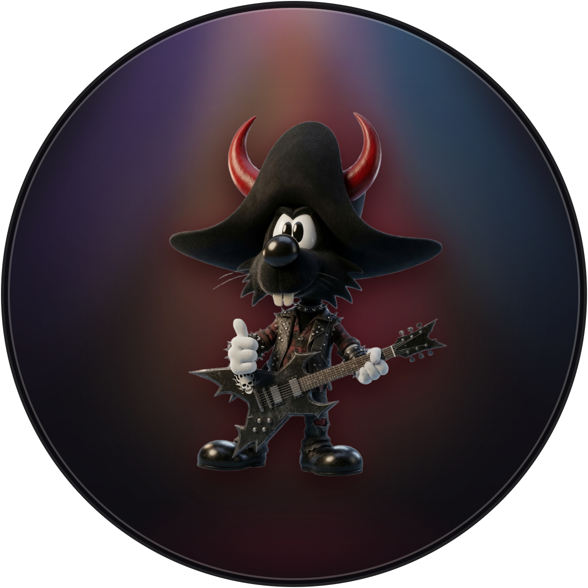 9900WATT metal-mascot